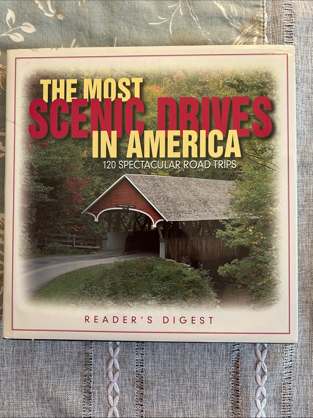 The Most Scenic Drives in America Hardcover - Red Cover